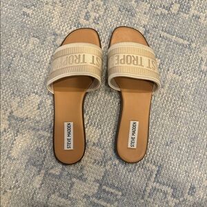 NWT Steve Madden Knox St Tropez slides size 8.5